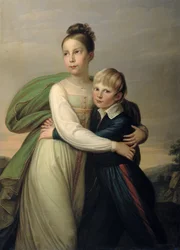 アルブレヒト王子とルイーズ王女、1817年頃
